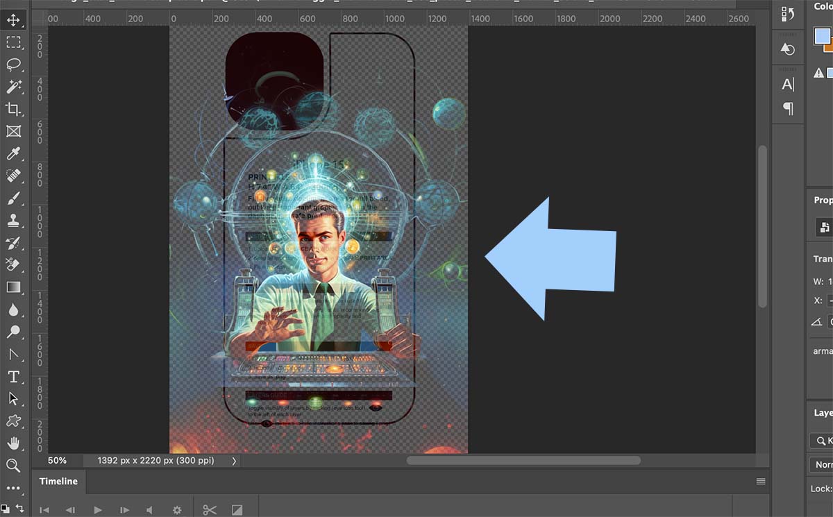 A screen capture of an image in Photoshop.