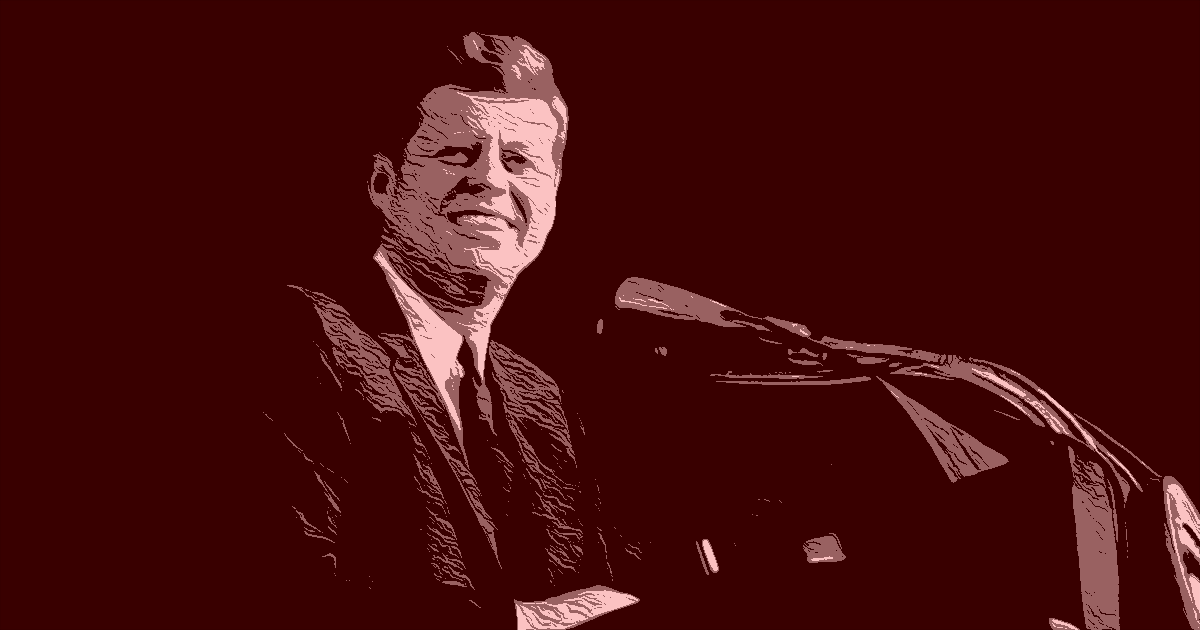 A generated image of President Kennedy.