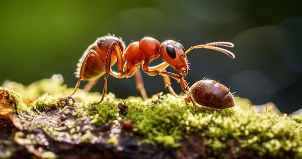 An AI-generated image of an ant.