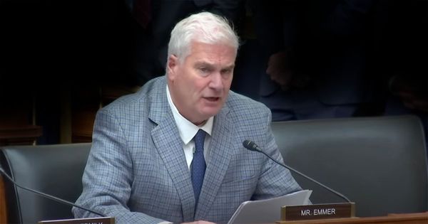 A screen capture from a video showing Rep. Emmer on Sept. 20, 2023.