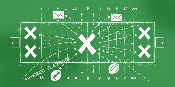 An AI-generated image of a playbook mock-up