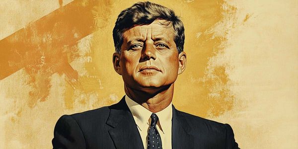 An AI-generated image of President Kennedy.